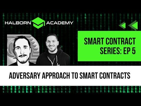 An Adversaries Approach to Smart Contracts